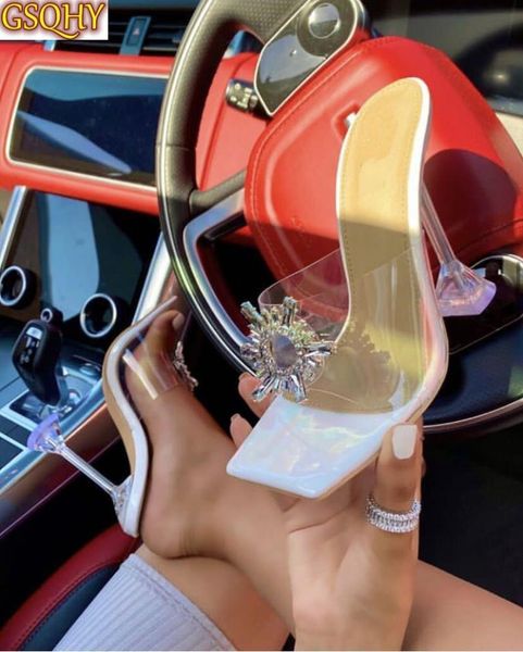 sandals pvc transparent women pumps crystal pointy toe high heels shoes woman perspex spike heel back strap, Black
sandals pvc transparent women pumps crystal pointy toe high heels shoes woman perspex spike heel back strap, Black