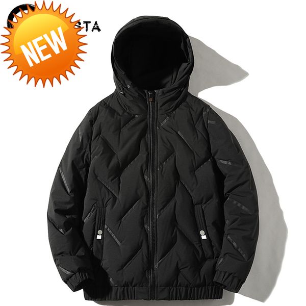 2021 brand winter men down jacket 80%white duck hooded s warm coat parka fashion casual harajuku thicken, Black
2021 brand winter men down jacket 80%white duck hooded s warm coat parka fashion casual harajuku thicken, Black
