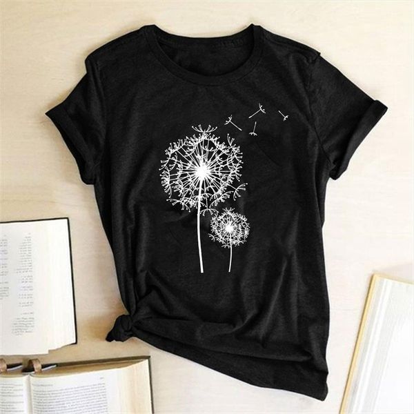 dandelion printed and women summer men graphic tee round neck harajuku for loose mujer camisetas, White;black
dandelion printed and women summer men graphic tee round neck harajuku for loose mujer camisetas, White;black