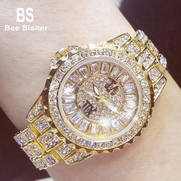 wristwatches bs bee sister quartz diamond watch women luxury fashion rhinestone ladies steel waterproof wristwatch relogio feminino bs-11-49, Slivery;brown
wristwatches bs bee sister quartz diamond watch women luxury fashion rhinestone ladies steel waterproof wristwatch relogio feminino bs-11-49, Slivery;brown