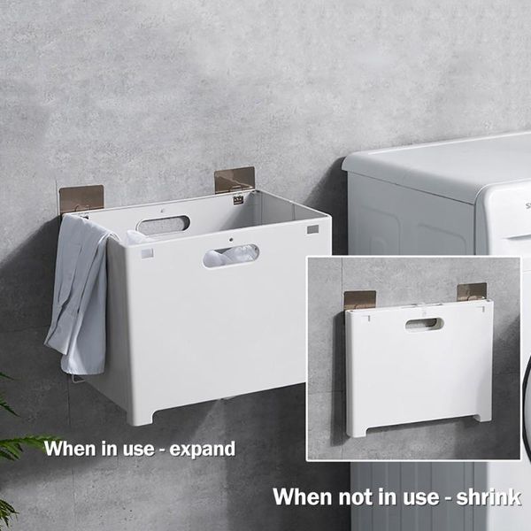 bathroom storage organizer large punch-folding storage basket bathroom wall hanging laundry basket
bathroom storage organizer large punch-folding storage basket bathroom wall hanging laundry basket