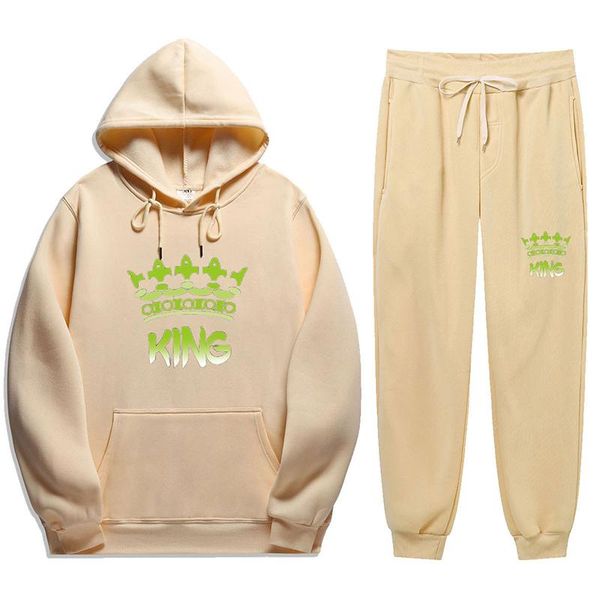 jogging clothing 2022 fashion printed outfits autumn winter mens two piece set casual hoodies sweatshirts and sweatpants tracksuit men stree, Black;red
jogging clothing 2022 fashion printed outfits autumn winter mens two piece set casual hoodies sweatshirts and sweatpants tracksuit men stree, Black;red