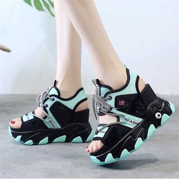 sandals 2021 summer women breathable mesh platform sports fashion white 11cm wedge high heels chunky outdoor casual dad shoes, Black
sandals 2021 summer women breathable mesh platform sports fashion white 11cm wedge high heels chunky outdoor casual dad shoes, Black