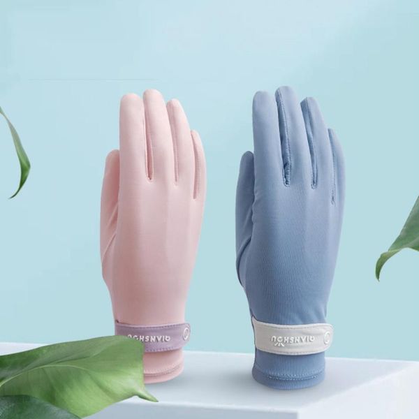 five fingers gloves elastic uv protection sun-proof summer women sports driving biking silk full finger s2244, Blue;gray
five fingers gloves elastic uv protection sun-proof summer women sports driving biking silk full finger s2244, Blue;gray