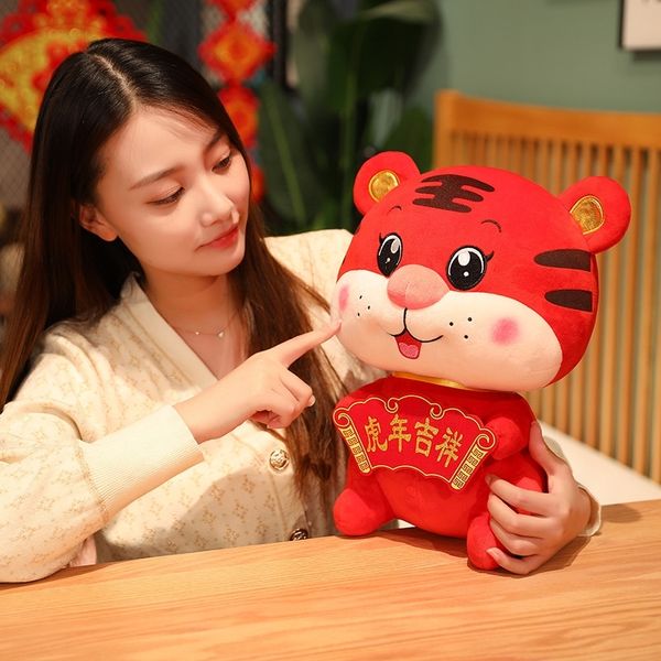 year of the tiger mascot doll plush toys cute chinese zodiac tiger small annual meeting gift ornaments
year of the tiger mascot doll plush toys cute chinese zodiac tiger small annual meeting gift ornaments