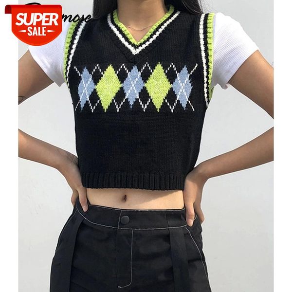 rockmore v neck argyle plaid sweater vest womens vintage sleeveless bodycon knitted crop preppy style sweaters casual autumn #rl1f, White
rockmore v neck argyle plaid sweater vest womens vintage sleeveless bodycon knitted crop preppy style sweaters casual autumn #rl1f, White