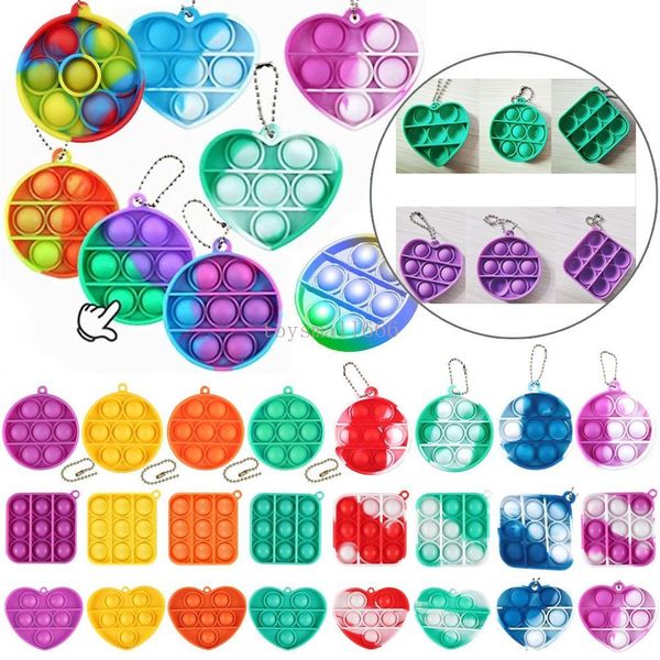 mini push bubble sensory toy pendants simple dimple keychain anti stress board finger keyring school bag accessories
mini push bubble sensory toy pendants simple dimple keychain anti stress board finger keyring school bag accessories