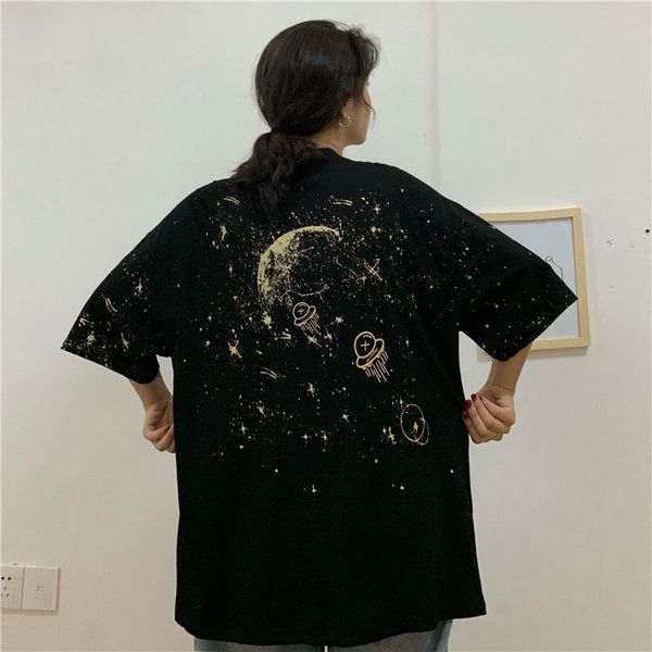 women's t-shirt woman tshirts plus size clothes short sleeve loose mujer camisetas, White
women's t-shirt woman tshirts plus size clothes short sleeve loose mujer camisetas, White