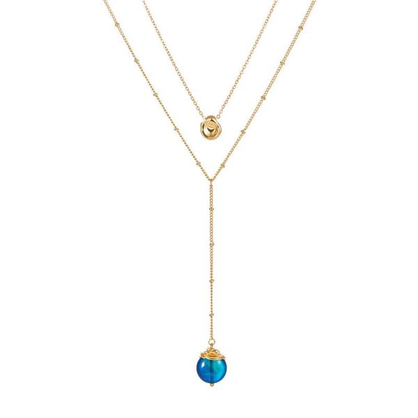 pendant necklaces 8 colors bean shape natural stone necklace women multi layer gold color long chain birthday gift accessories, Silver
pendant necklaces 8 colors bean shape natural stone necklace women multi layer gold color long chain birthday gift accessories, Silver