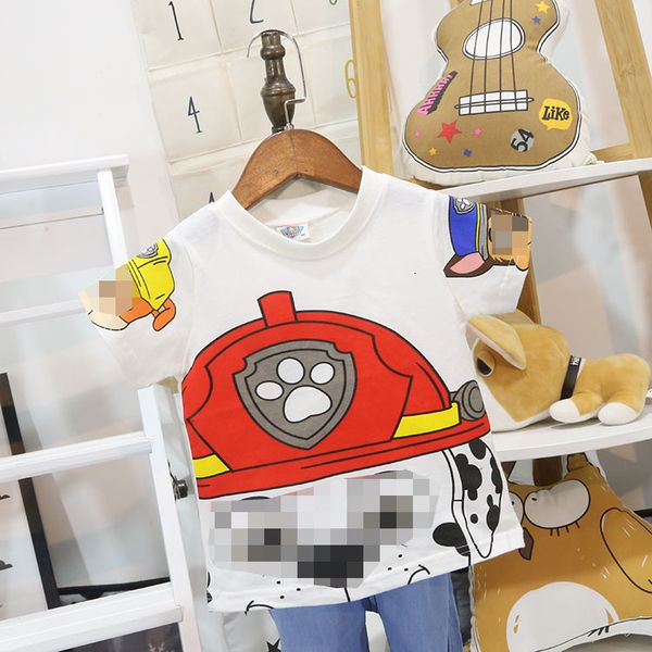 printed boys' korean cartoon short sleeve cotton 2020 summer children's t-shirt, Black;white
printed boys' korean cartoon short sleeve cotton 2020 summer children's t-shirt, Black;white