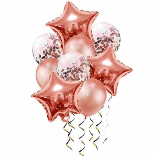 party decoration 9pcs gold silver metal balloons decor birthday foil star kids confetti ballons for inflatable ball
party decoration 9pcs gold silver metal balloons decor birthday foil star kids confetti ballons for inflatable ball