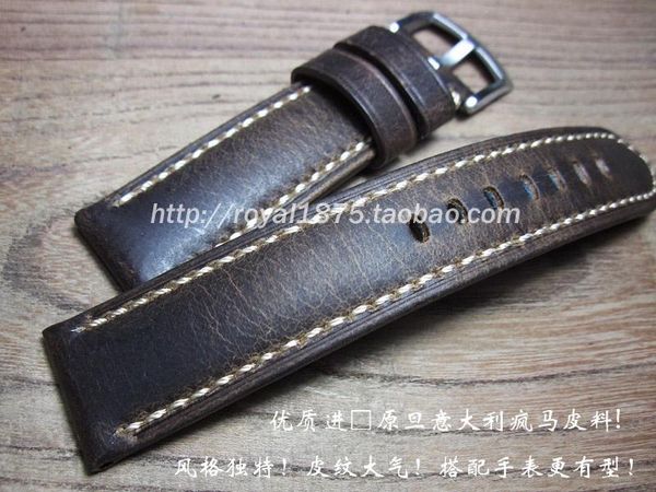 watch bands pure hand made fine leather strap & band silver buckle 22mm dark brown with stainless steel, Black;brown
watch bands pure hand made fine leather strap & band silver buckle 22mm dark brown with stainless steel, Black;brown