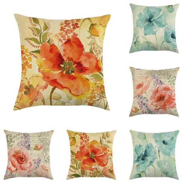 cute vintage one side print cushion cover flower linen pillow cover for home sofa seat throw covers decorative 45x45cm
cute vintage one side print cushion cover flower linen pillow cover for home sofa seat throw covers decorative 45x45cm