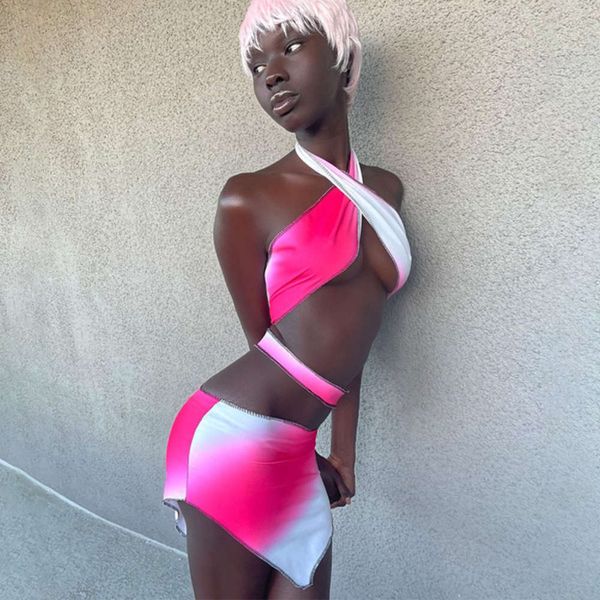 wind women's spring neck tied bra slim skirt suit, Red;black
wind women's spring neck tied bra slim skirt suit, Red;black