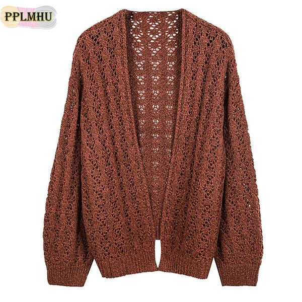 women's sweaters autumn winter hollow out knitted short cardigan female plus size loose oversized women coat causal sweater outerwear, White;black
women's sweaters autumn winter hollow out knitted short cardigan female plus size loose oversized women coat causal sweater outerwear, White;black