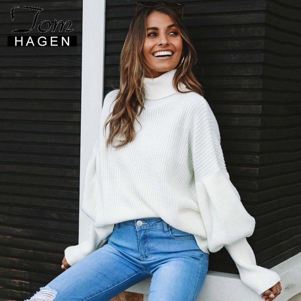 women's sweaters tom hagen knitted turtleneck sweater women turtlenecks ladies oversized harajuku mohair lantern sleeve, White;black
women's sweaters tom hagen knitted turtleneck sweater women turtlenecks ladies oversized harajuku mohair lantern sleeve, White;black