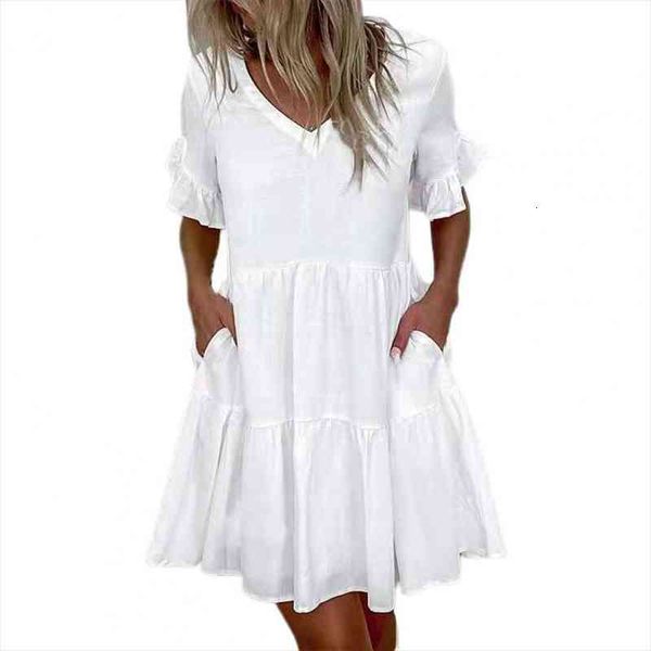 summer women dress color block short ruffle sleeve v neck pockets floral print mini dress for party, Black;gray
summer women dress color block short ruffle sleeve v neck pockets floral print mini dress for party, Black;gray
