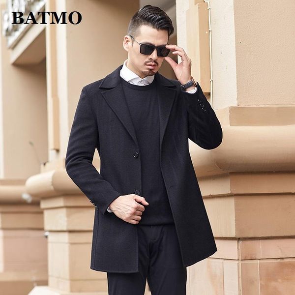 men's wool & blends batmo 2021 arrival autumn&winter jackets men,men's smart causal striped 19a706, Black
men's wool & blends batmo 2021 arrival autumn&winter jackets men,men's smart causal striped 19a706, Black