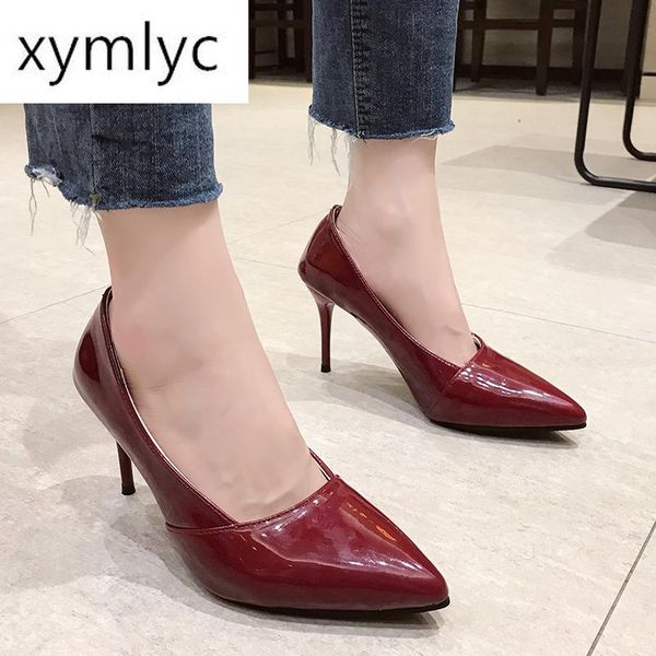 dress shoes 2021 autumn series ladies french versatile fine with shallow mouth pointed single women comfortable high heels, Black
dress shoes 2021 autumn series ladies french versatile fine with shallow mouth pointed single women comfortable high heels, Black