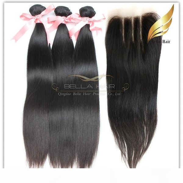 peruvian virgin human hair wefts with lace closure 3 part silky straight natural color 8-34 inch bellahair, Black
peruvian virgin human hair wefts with lace closure 3 part silky straight natural color 8-34 inch bellahair, Black