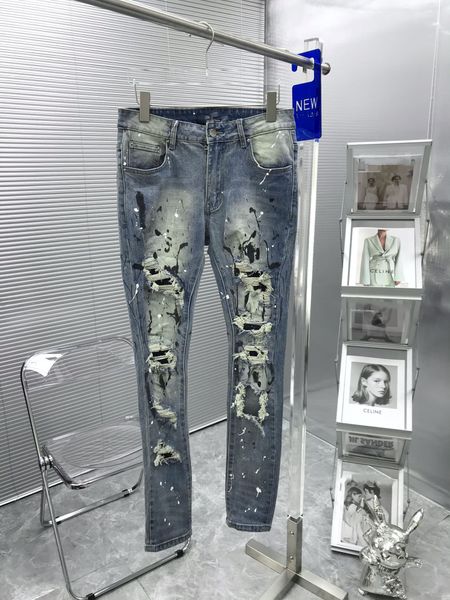luxurys mens designer jeans denim diamond decoration embroidery snake vintage pants fashion slim-leg holes motorcycle biker hip hop jean, Blue
luxurys mens designer jeans denim diamond decoration embroidery snake vintage pants fashion slim-leg holes motorcycle biker hip hop jean, Blue