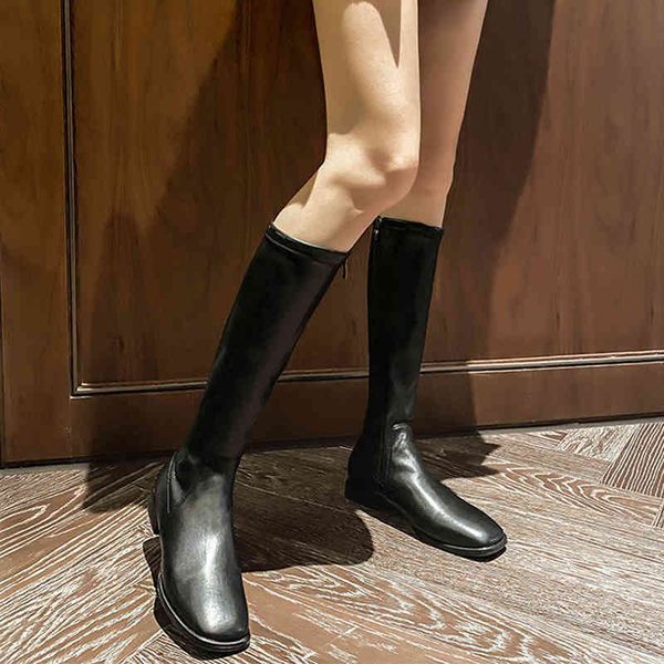 boots autumn and winter new black knee-length martin women's microfiber square head zipper fashion ntge
boots autumn and winter new black knee-length martin women's microfiber square head zipper fashion ntge