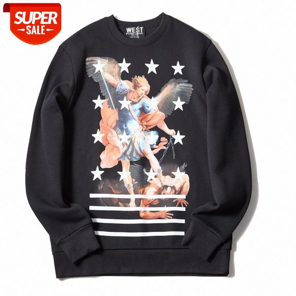 european and american original fashion brand madonna print personality round neck long-sleeved plus velvet sweater for men women loose #pf4k, Black
european and american original fashion brand madonna print personality round neck long-sleeved plus velvet sweater for men women loose #pf4k, Black