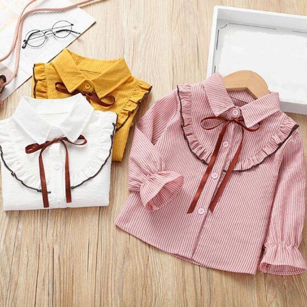 shirts spring autumn cotton baby toddler girls blouse striped bow children long sleeve clothes school girl white shirt kids jw5187, White;black
shirts spring autumn cotton baby toddler girls blouse striped bow children long sleeve clothes school girl white shirt kids jw5187, White;black