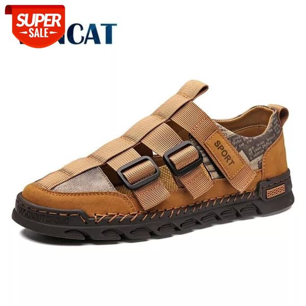 2021 new summer men sandals fashion casual shoes leather mesh beach sandals comfortable breathable outdoor size 38-48 #0c2r, Black
2021 new summer men sandals fashion casual shoes leather mesh beach sandals comfortable breathable outdoor size 38-48 #0c2r, Black