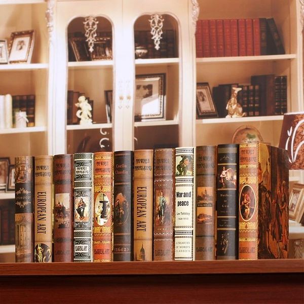 decorative objects & figurines retro european fake book decoration study prop books living room cabinet simulation accessories gift home dec
decorative objects & figurines retro european fake book decoration study prop books living room cabinet simulation accessories gift home dec
