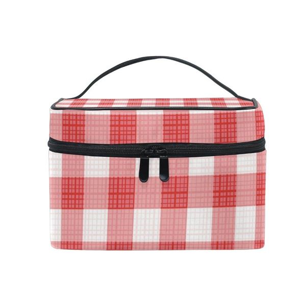 cosmetic bags & cases fengju bag portable travel organizer hanging toiletry case storage tote for girls woman red gingham
cosmetic bags & cases fengju bag portable travel organizer hanging toiletry case storage tote for girls woman red gingham