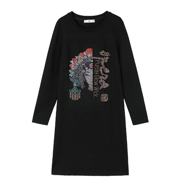 casual dresses oversized black long sleeve dress plus size women clothing xxl 3xl 4xl 5xl sequined letter spring autumn korean, Black;gray
casual dresses oversized black long sleeve dress plus size women clothing xxl 3xl 4xl 5xl sequined letter spring autumn korean, Black;gray