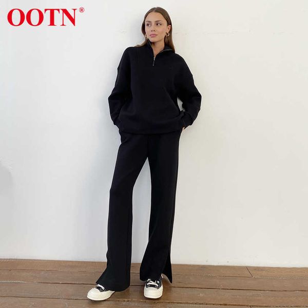 ootn sweatshirt sets pullover stretch stand collar zipper knitted suit women casual split high waist straight pants outfit 210930, White
ootn sweatshirt sets pullover stretch stand collar zipper knitted suit women casual split high waist straight pants outfit 210930, White