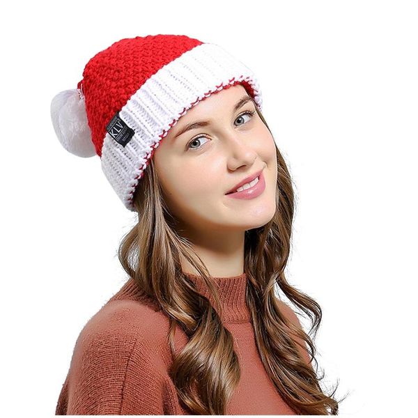 berets women's christmas hat knitted woolen warm winter outdoor decor keep and windproof, Blue;gray
berets women's christmas hat knitted woolen warm winter outdoor decor keep and windproof, Blue;gray