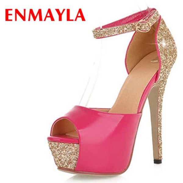 dress shoes enmayla 5 colors size 34-39 high heels platform pumps women's fashion wedding lady pump summer, Black
dress shoes enmayla 5 colors size 34-39 high heels platform pumps women's fashion wedding lady pump summer, Black