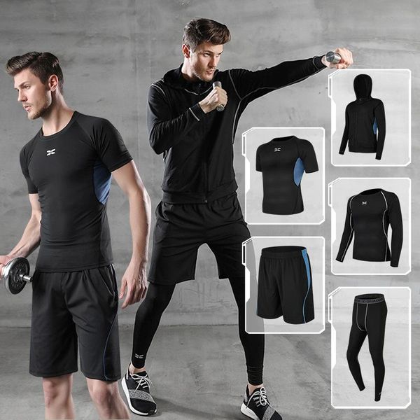 men's tracksuits clothes for men sports suit casual fitness running basketball tights mens joggers set, Gray
men's tracksuits clothes for men sports suit casual fitness running basketball tights mens joggers set, Gray