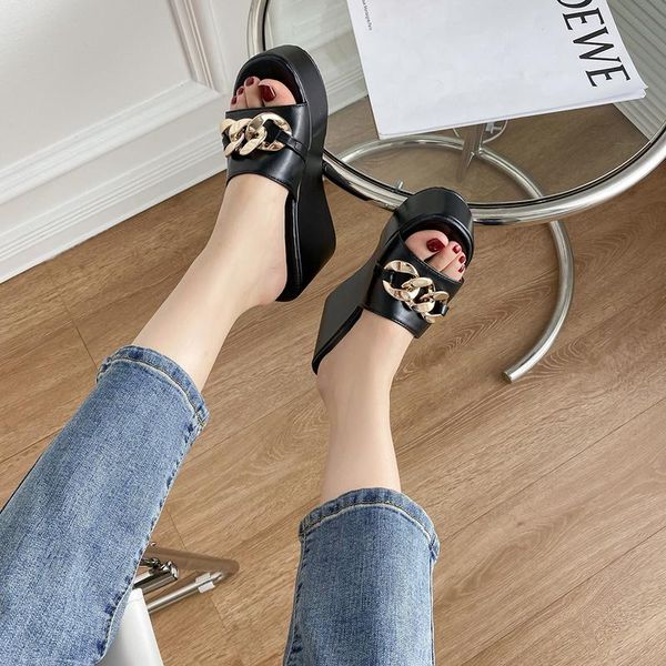 slippers summer women wedge platform flip flops soft comfortable 2021 casual shoes outdoor beach sandals ladies slides, Black
slippers summer women wedge platform flip flops soft comfortable 2021 casual shoes outdoor beach sandals ladies slides, Black