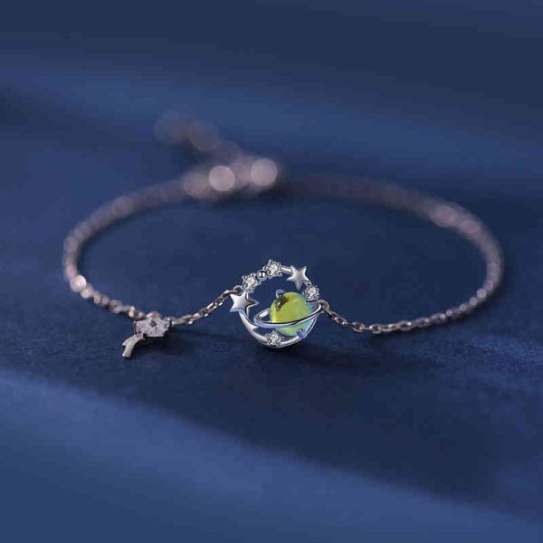 fashion korean 925 sterling sier link chain planet star charm bracelet &bangle for women wedding jewelry hypoallergenic sl097, Golden;silver
fashion korean 925 sterling sier link chain planet star charm bracelet &bangle for women wedding jewelry hypoallergenic sl097, Golden;silver
