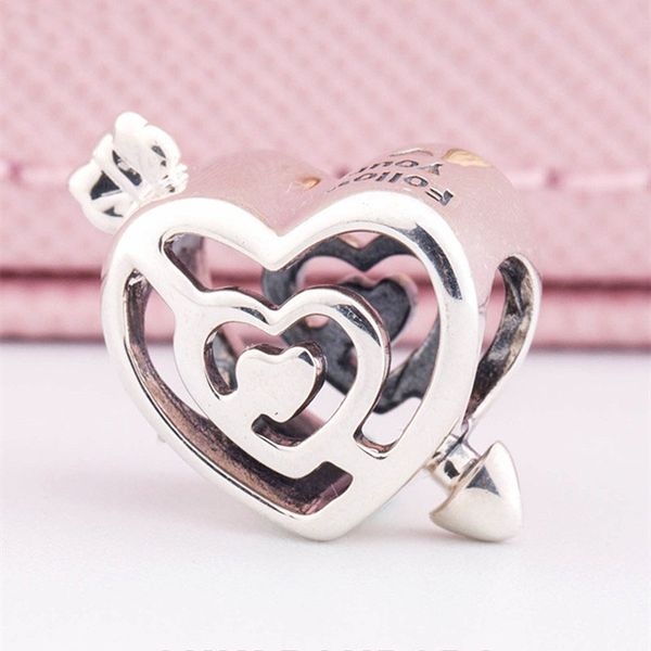925 sterling silver valentine's day path to love charm bead fits european pandora jewelry charm bracelets, Black
925 sterling silver valentine's day path to love charm bead fits european pandora jewelry charm bracelets, Black