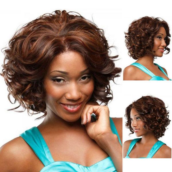hair accessories brown split wig women's short full head set fluffy natural wave curl high temperature silk, Slivery;white
hair accessories brown split wig women's short full head set fluffy natural wave curl high temperature silk, Slivery;white