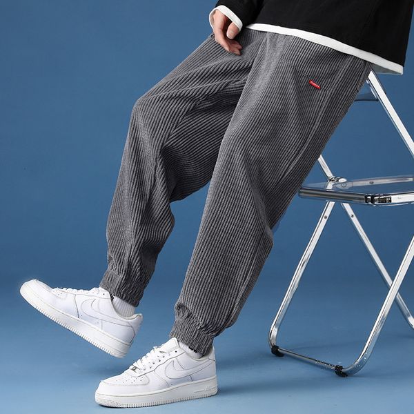 men's pants corduroy casual harem men clothing work home streetwear trousers hip hop warm loose style autumn winter pbxg, Black
men's pants corduroy casual harem men clothing work home streetwear trousers hip hop warm loose style autumn winter pbxg, Black