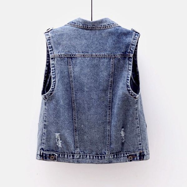 summer plus size 3xl denim vest women slim frayed waistcoat sleeveless jacket coat vintage blue casual short jeans vests female pioa, Black;white
summer plus size 3xl denim vest women slim frayed waistcoat sleeveless jacket coat vintage blue casual short jeans vests female pioa, Black;white