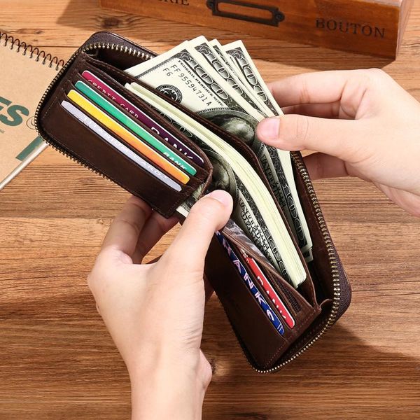 wallets first layer cowhide driver's license wallet rfid leather card case anti-theft brush zipper multi-function, Red;black
wallets first layer cowhide driver's license wallet rfid leather card case anti-theft brush zipper multi-function, Red;black