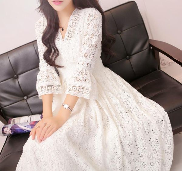 casual dresses summer 2021 arrivals cotton female lace v-neck skirt slim fit waist closing dress holiday women beach, Black;gray
casual dresses summer 2021 arrivals cotton female lace v-neck skirt slim fit waist closing dress holiday women beach, Black;gray