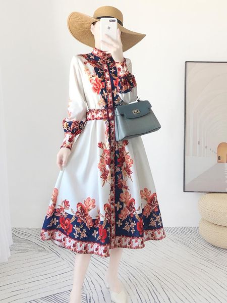 casual dresses 2021 spring and summer women's imitation cotton linen multicolor retro printing long-sleeved sicily, Black;gray
casual dresses 2021 spring and summer women's imitation cotton linen multicolor retro printing long-sleeved sicily, Black;gray