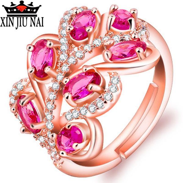 cluster rings open adjustable ethnic style wedding rose gold for women luxury leaves ring red flower cubic zirconia stone ringen bride, Golden;silver
cluster rings open adjustable ethnic style wedding rose gold for women luxury leaves ring red flower cubic zirconia stone ringen bride, Golden;silver