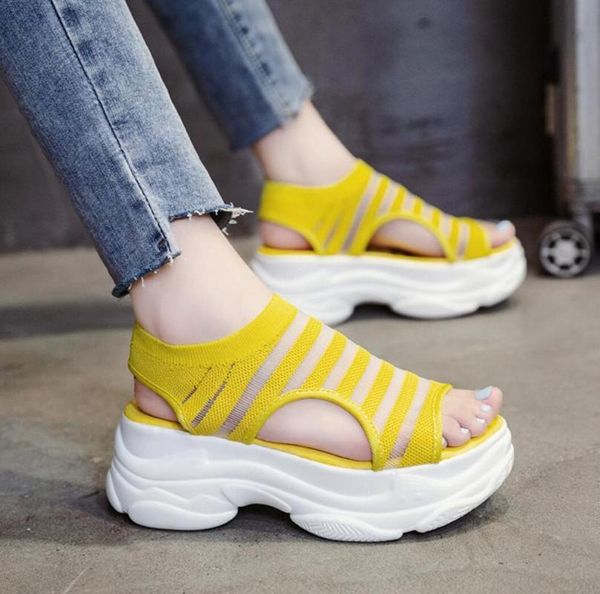 sandals 2021 women mesh retro platform sports with 7cm high heels wedges shoes woman summer beach zapatos mujer n6-42, Black
sandals 2021 women mesh retro platform sports with 7cm high heels wedges shoes woman summer beach zapatos mujer n6-42, Black