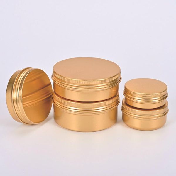 storage bottles & jars 10/15/30/50/60/80/100/150/200g gold empty round aluminum box metal tin cosmetic cream diy refillable jar tea pot
storage bottles & jars 10/15/30/50/60/80/100/150/200g gold empty round aluminum box metal tin cosmetic cream diy refillable jar tea pot