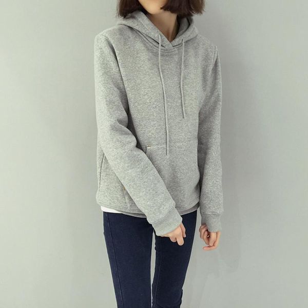 women's hoodies & sweatshirts autumn and winter hoody women loose plus velvet thickening headband ladies sweatshirt, Black
women's hoodies & sweatshirts autumn and winter hoody women loose plus velvet thickening headband ladies sweatshirt, Black
