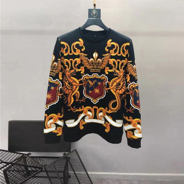 men's hoodies & sweatshirts wz0878 fashion 2021 runway luxury european design party style clothing, Black
men's hoodies & sweatshirts wz0878 fashion 2021 runway luxury european design party style clothing, Black